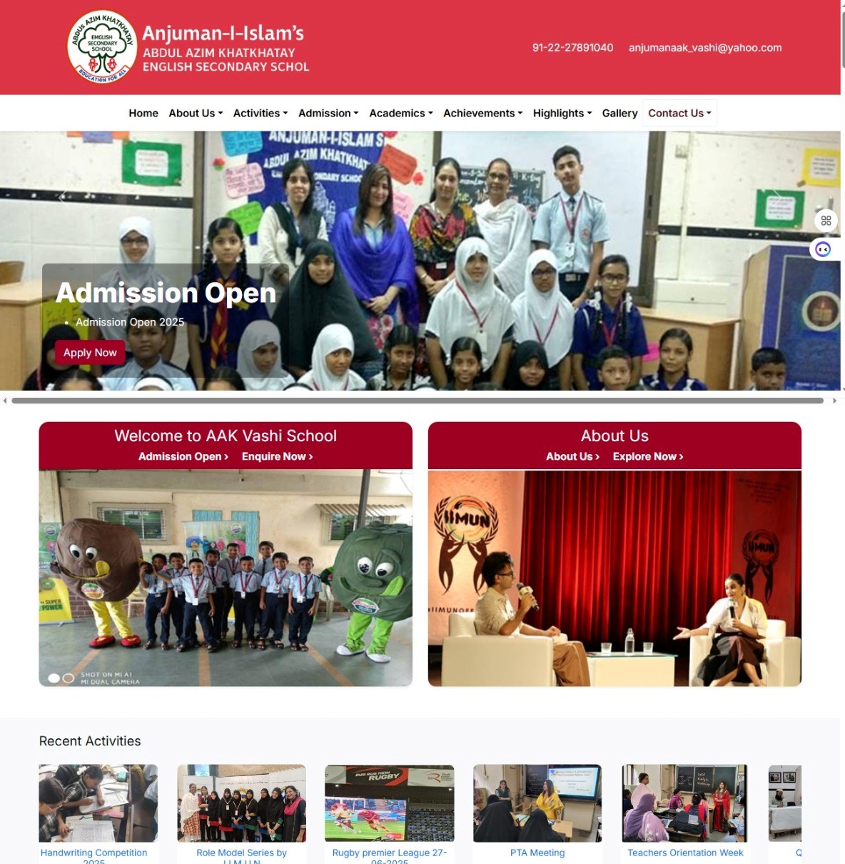 Campus Website 1